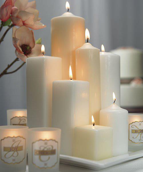 Candles in Glass