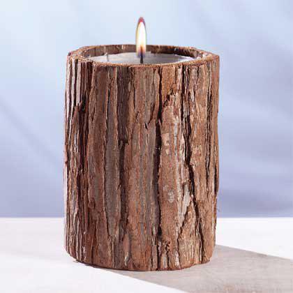Wood Candle Design